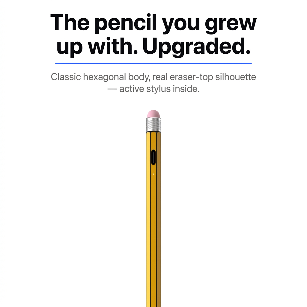 Pen 02 — the pencil you grew up with, upgraded