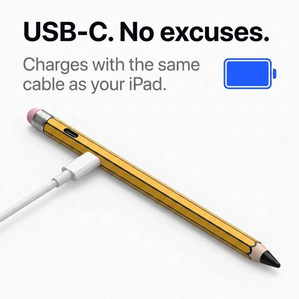 Pen 02 — USB-C charging