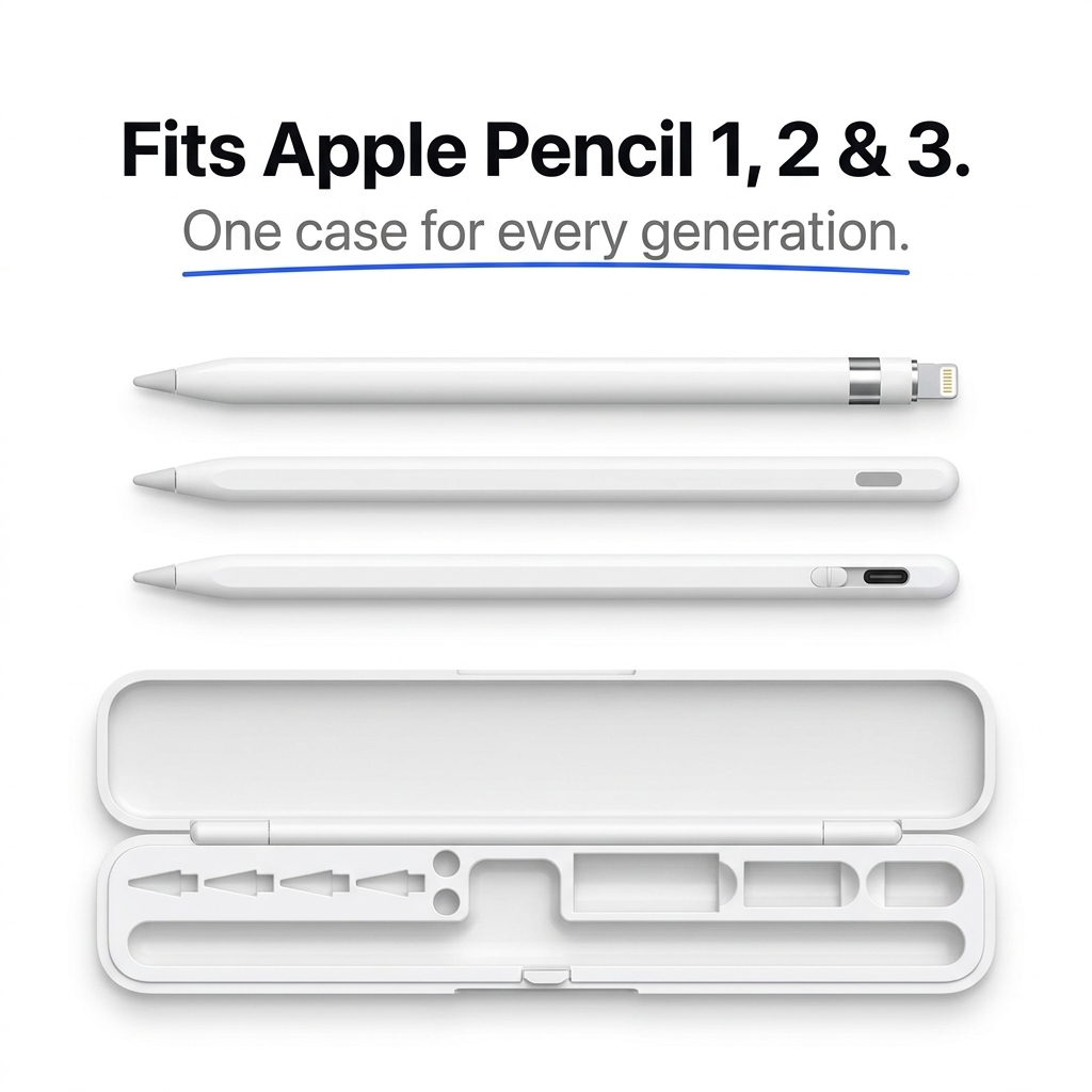 Case 01 — fits Apple Pencil generations 1, 2 and 3