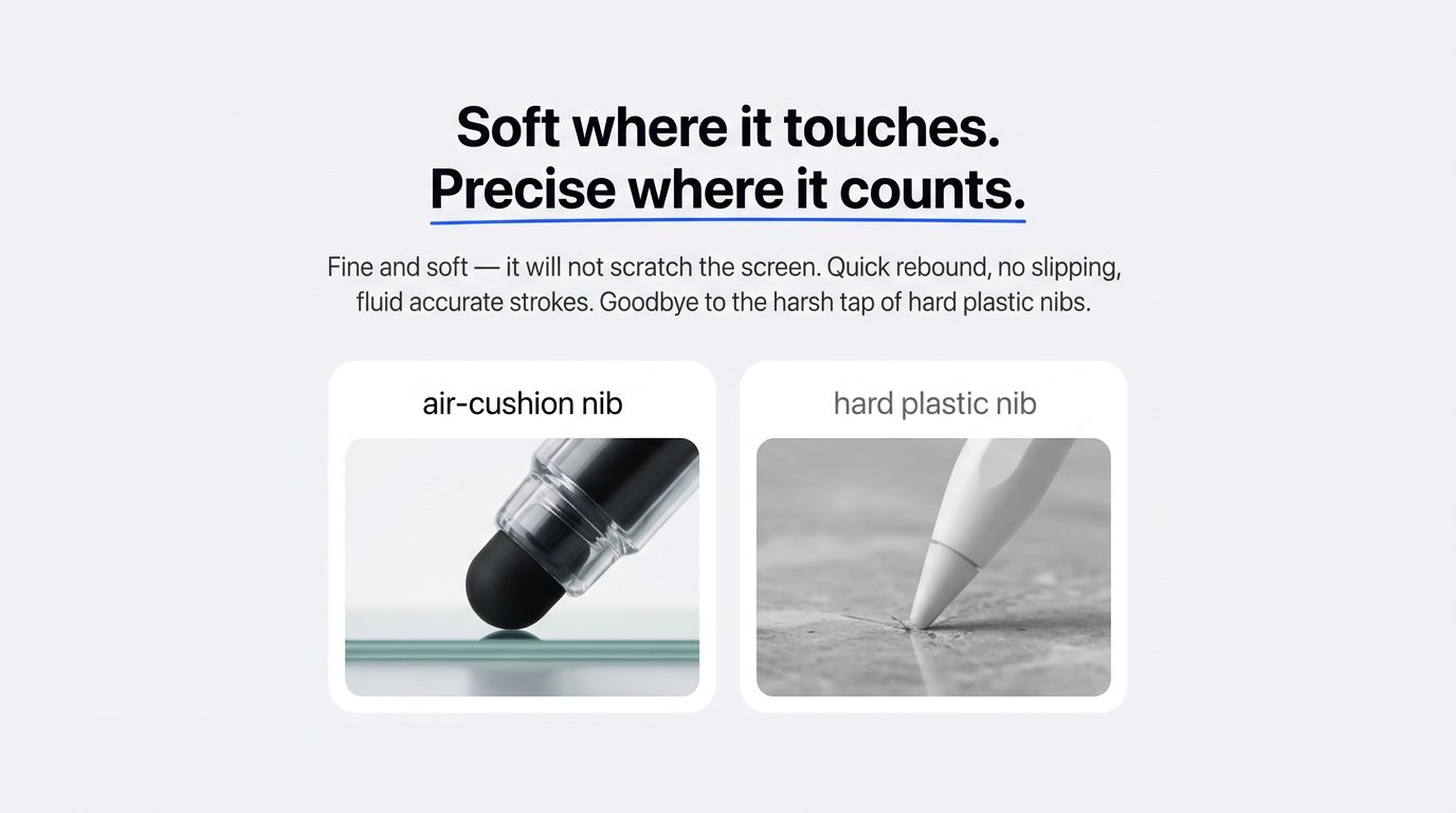 Soft nib vs hard plastic nib