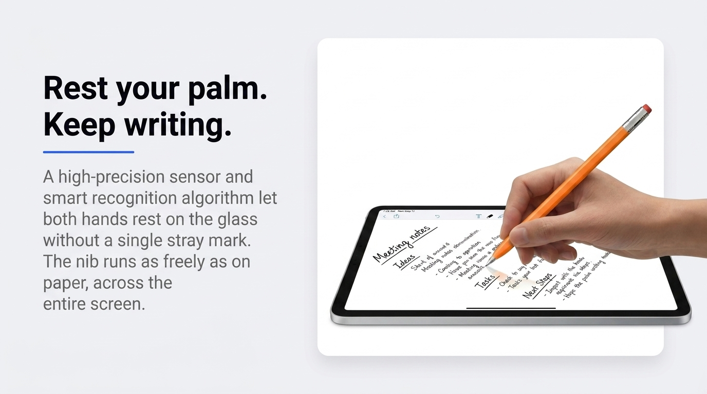 Full-screen palm rejection