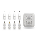 monolyne Tips 01 replacement nib set with storage box on white